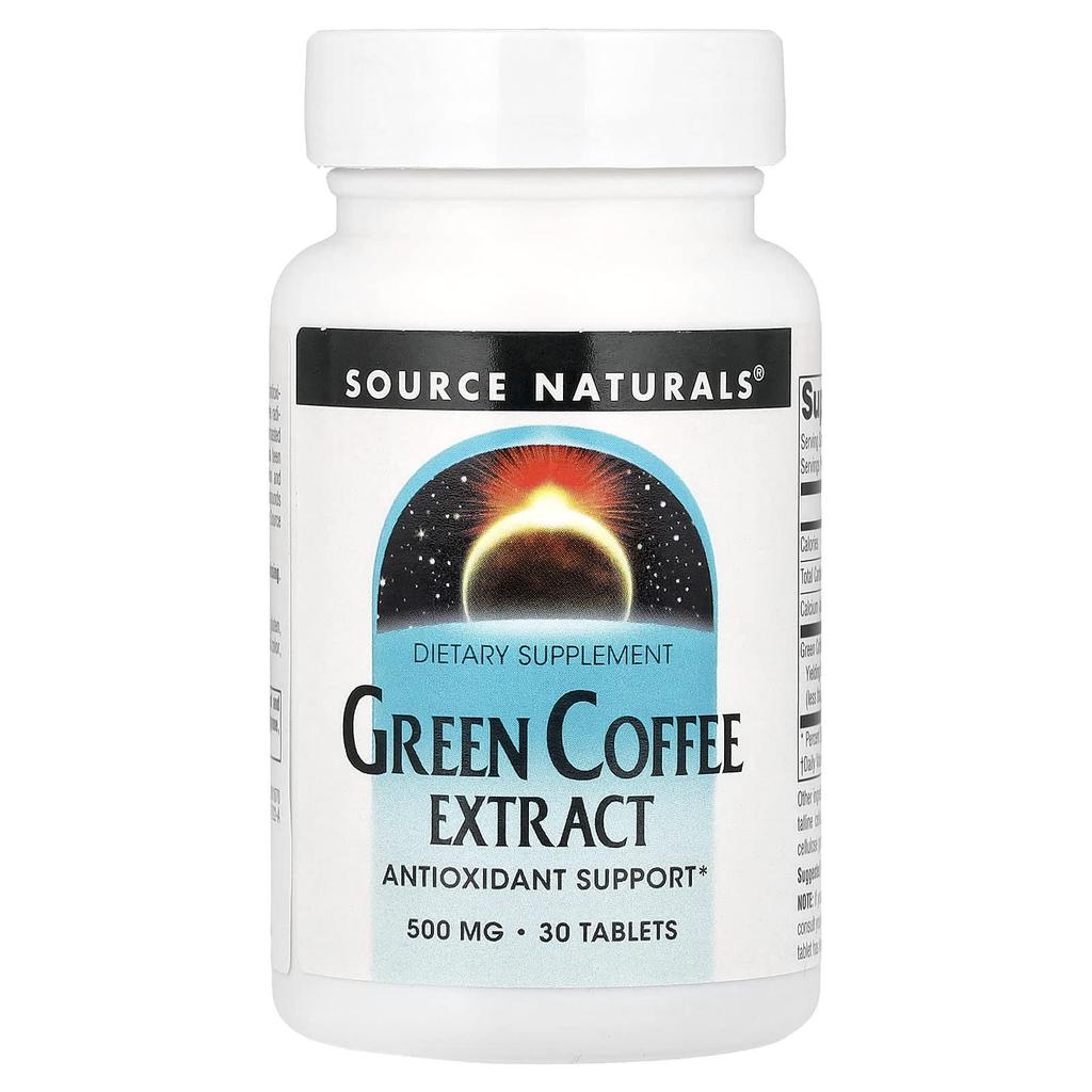 Green Coffee Extract, 30 Tablets (500Mg per Tablet)