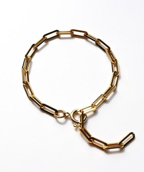 Bonbeau Square Chain Layered Bold Bracelet