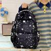Schoolbag new large-capacity star backpack high-value fresh schoolbag lightweight travel schoolbag campus leisure backpack