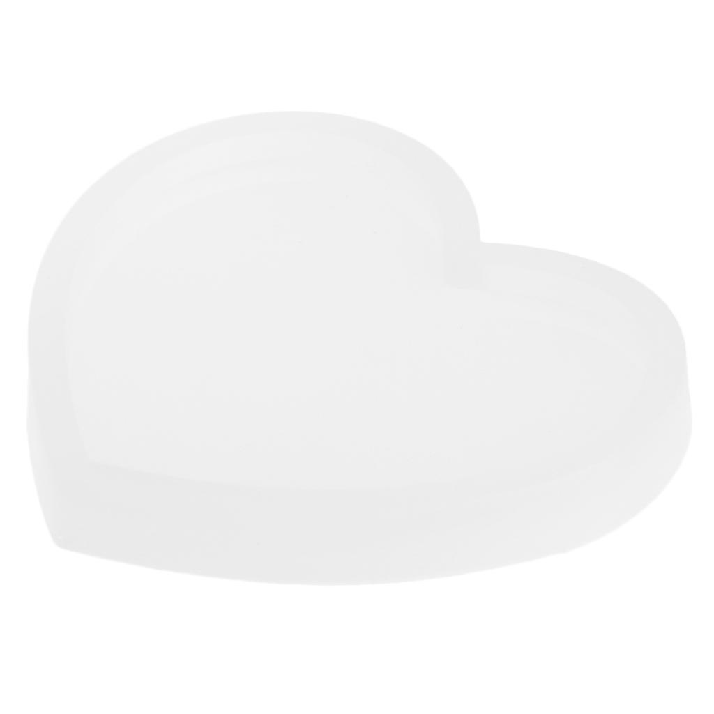 

Формы из силикона в форме сердца, формы для литья ювелирных изделий из смолы, формы для подставок из эпоксидной смолы, инструменты для изготовления ювелирных изделий своими руками