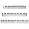 Professional Anti Static Metal Comb with Hanlde Fine Cutting Comb for Hair Styling Hairdressing