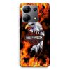 Case For Xiaomi Redmi Note 13 4G Harley Davidson Eagle Fire Maniacase