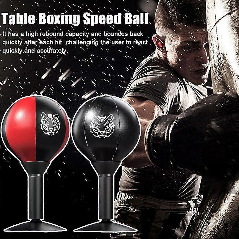 Boxing Speed Ball Desktop Suction Cup Decompression Ball Children Adult Decompression Artifact Practice Ball Reaction Target Training Equipment