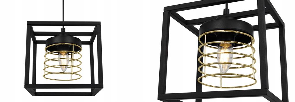 LOFT HANGING LAMP MODERN CAGE