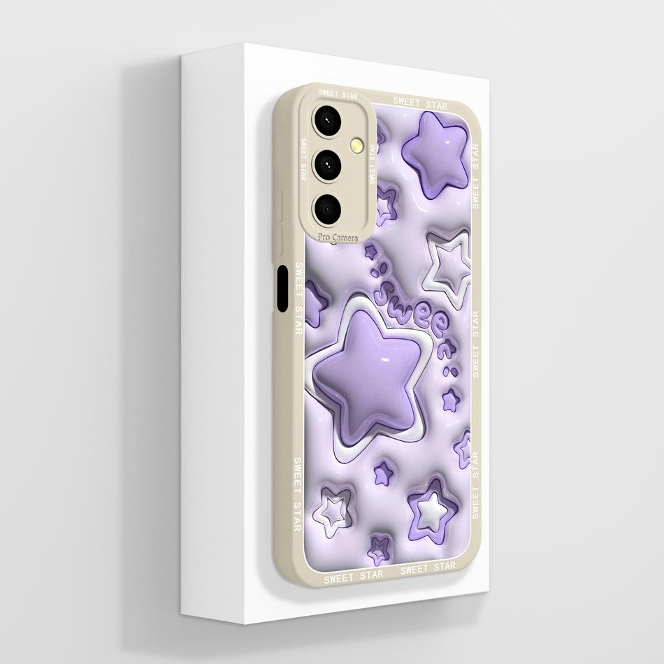 For Samsung Galaxy A24 Phone Case Cute Panda High Quality Liquid Silicone Anti Drop Soft Back Cover For Samsung A 24 Phone Shell