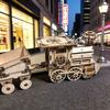 1 wooden DO-IT-YOURSELF Christmas train Imaginative 3D puzzle perfect as a holiday Present Plus home decoration