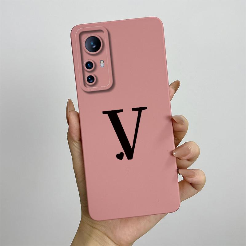 For Xiaomi Mi 12 5G Case Mi 12X Love Heart Letters Cover Soft Silicone Phone Case For Xiaomi Mi 12 Pro Mi12 Lite 12Lite Bumper