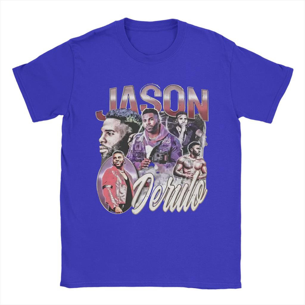 Jason Derulo Konzert Welttournee 2026 Bedrucktes T-Shirt Herren Damen Baumwolle T-Shirt Kleidung