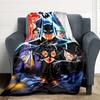 1pc Batman Blanket Lightweight Flannel Throw For Sofa, Bed, Travel, Livingroom, Office, Couch, Chair, And Bed