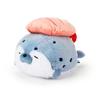 Japanese Style Stuffed Sea Otter Toy Kawaii Pillow Cushion Fried Shrimp Soft Doll  Birthday Gifts