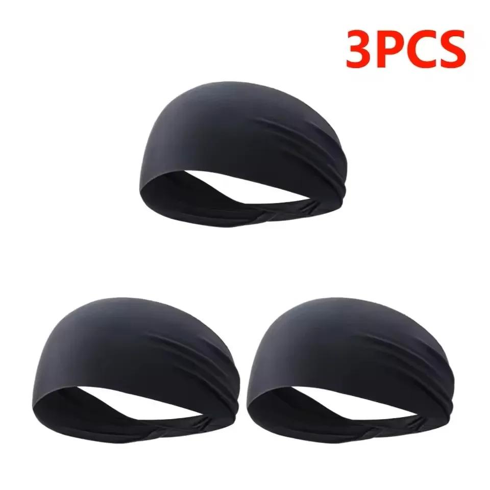 Elastische Sportstirnbänder Schweißabsorbierendes Kopfband Schnelltrocknendes Trainingsstirnband Rutschfest Atmungsaktiv Schweißbänder für Yoga Laufen