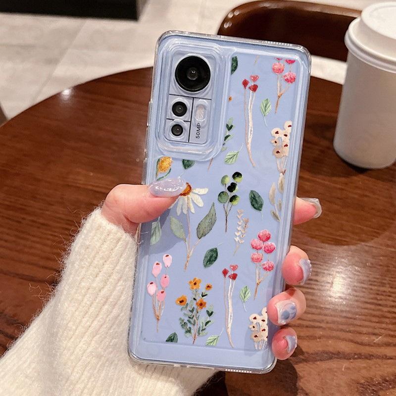 Colorful Print Case For Xiaomi 13t Pro 11t Pro Redmi Note 11 Mi Poco X5 Pro Soft Silicone Clear All Inclusive Protect Cover