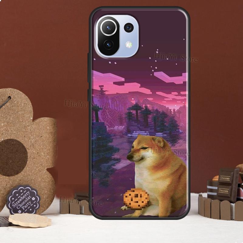Cheems Doge Meme Funny Doggy Funda For POCO F5 X3 X4 X5 Pro F4 GT C40 F3 Case For Xiaomi 11T 12T Pro 12 X 13 Lite Cover