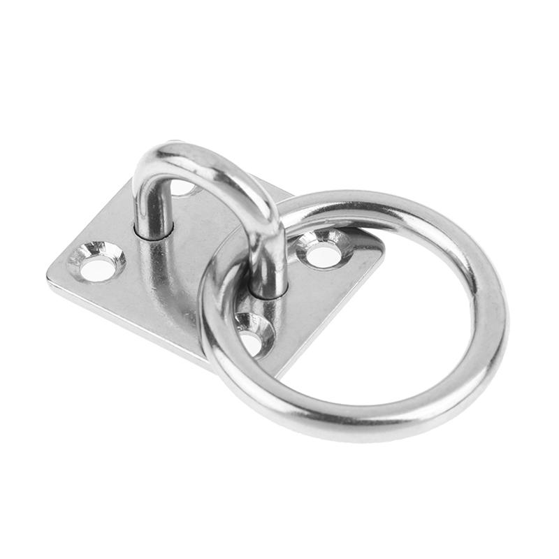 1/3/5Pcs Stainless Steel Universal With Ring Marine Eye Plate Stable Best Rust Protection Boat Cabin Accessories