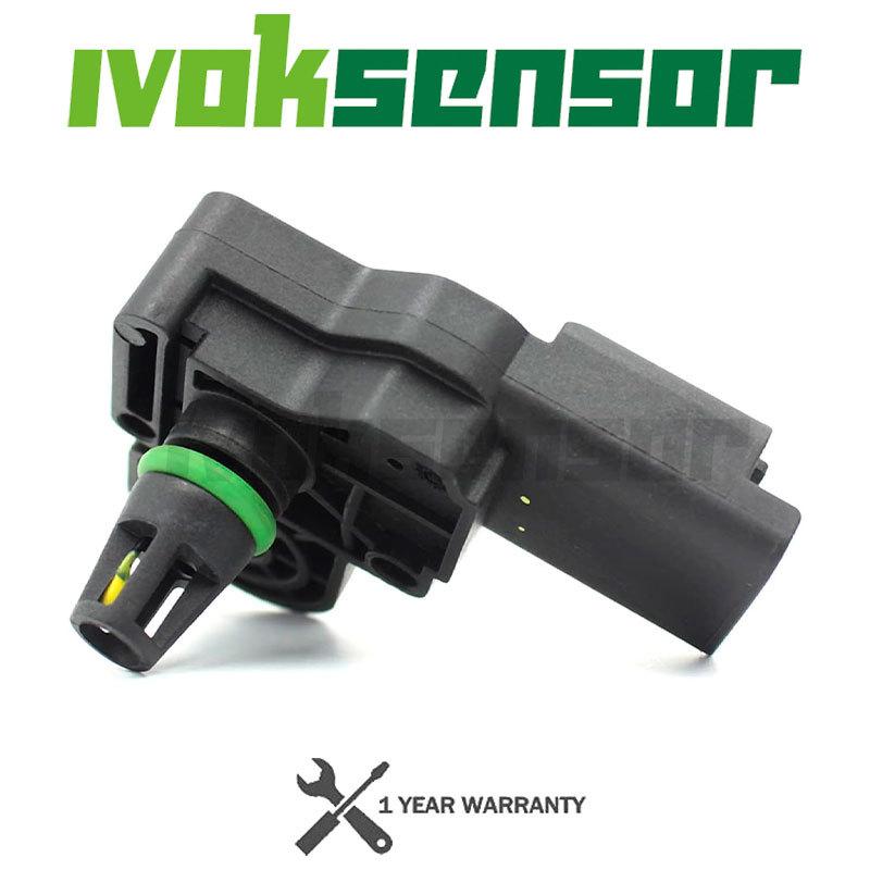 MAP Manifold Absolute Pressure Sensor for BMW MINI R56 Clubman R55 Convertible R57 Cooper 1.6L L4 0261230134 13627535069