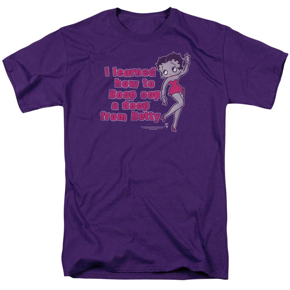 Betty Boop  Learned From Betty  T-Shirt - to 4X 4XL