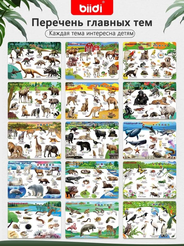 Interactive Toy for Toddlers—talking Book, Set of 2