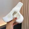 Infant Fleece Shoes: Soft Soles, Warm Cotton, Non-Shedding, Anti-Slip for 0-1 Year