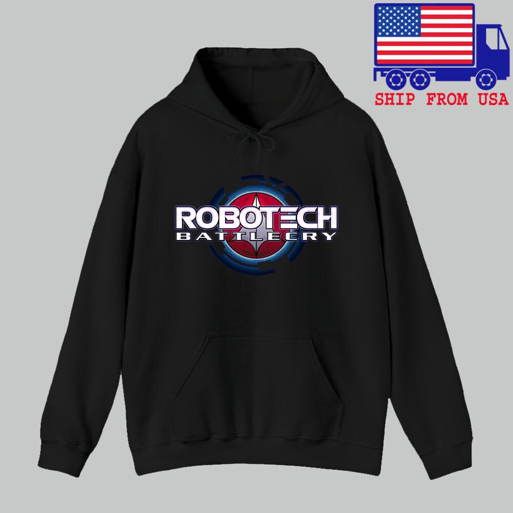 ROBOTECH BATTLECRY Men#039;s Black Size S to 3XL Unisex T-Shirt S
