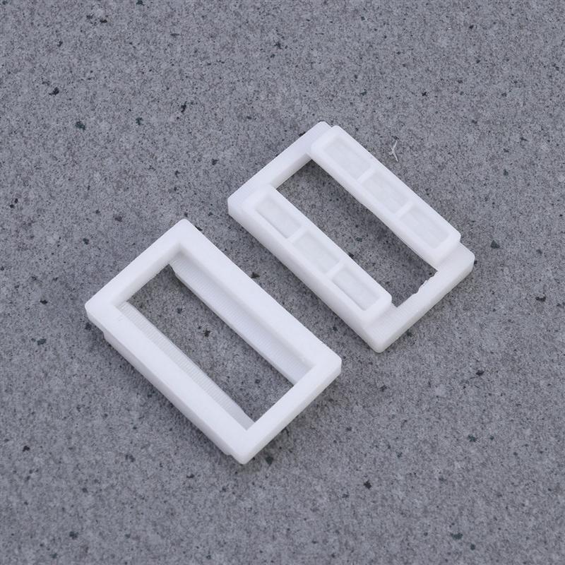 2 Set 39x39mm Toilet Seat Screws Plastic Long Lasting Easy to Use Fixing Hardware