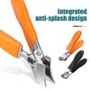 Yousheng 1/2Pcs Stainless Steel Nail Clipper Large Opening Anti-Splash Slanted Heavy Duty Portable Men Women Thick Toenail Fingernail Cutter Manicure