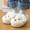 Niedliche Damen Hausschuhe Plüsch Warm Dicke Sohle Pantoletten Atmungsaktiv Weich Rutschfest