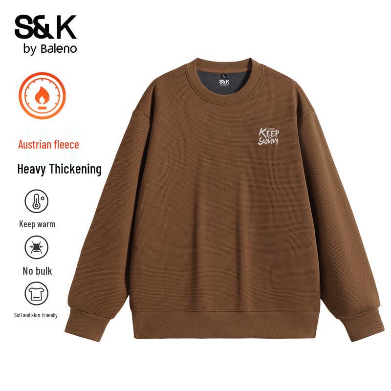 

Baleno S&K Men s Thickened Warm Sweatshirt 4XL