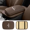 Leather Car Armrest Mat Heighten Mat Armrest Protector Cushion For Peugeot 206 307 308 207 3008 208 407 508 2008 5008 301 406 Q3