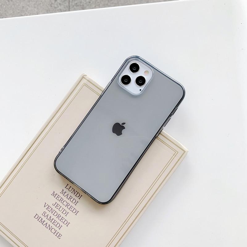 iPhone17 transparent color soft case Apple 17PROMAX mobile phone case transparent soft case Apple 14PRO suitable