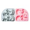 Silicone Mold Horse Shape Candy Chocolate Ice Cube Cake Baking Mold Flexible Nonstick Mold for Homemade Sweets and Desserts