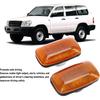 1 Pair LED Side Marker Lights Cover 8173120191 Amber for Toyota Land cruiser 70 80 90 100 Series Camry Scepter SXV1 Hilux N13 Surf
