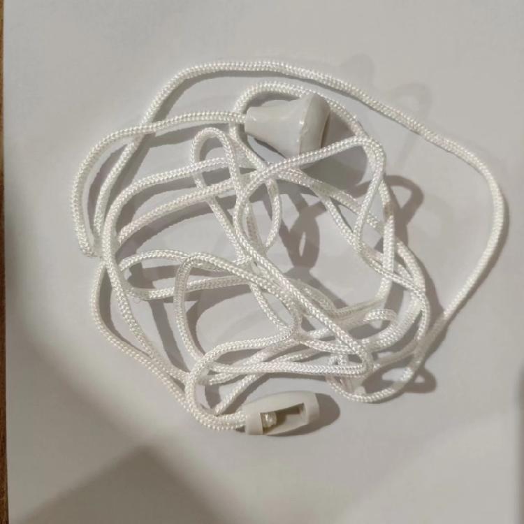 10Pcs 1.5m Light Switches Pull Rope Bathroom Light Pull Cord String with Connector for Ceiling Switches Bathroom Light