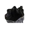 Burberry La Prima Check Design Cotton Bucket Shoulder Bag Women bags Gray 8111940