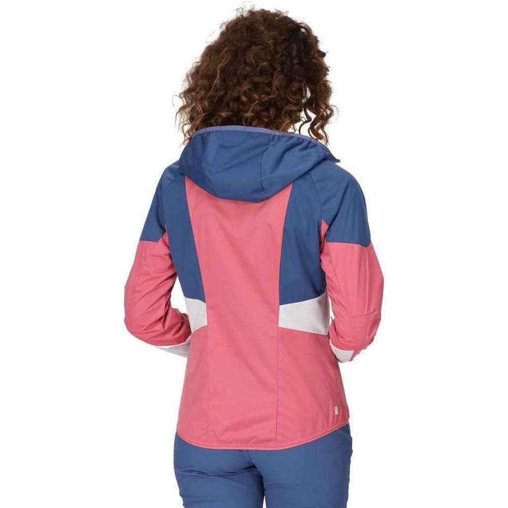 Regatta Womens/Ladies Tarvos V Colour Block Lightweight Soft Shell Jacket