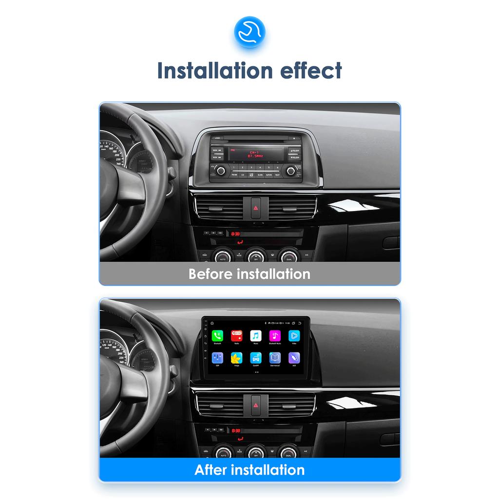 Hizpo Für Mazda CX5 CX-5 CX 5 2012 - 2015 Autoradio Multimedia Video Player Navigation Android 10 Kein 2din 2 Din Carplay 4G-LTE RDS Intelligentes DVR TUPFEN