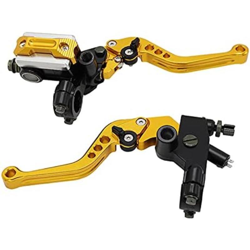 Universal Motorcycle Brake Master Cylinder 22MM Hydraulic Clutch Lever Adjustment Brake Clutch Handle for Motorbike Honda Yamaha