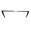 Front Bumper Splitter For VW GOLF 7 MK7 Gti 2013-2016 Fog Light Cover Air Vent Trim Flap Canards Body Kit Parts Accessories