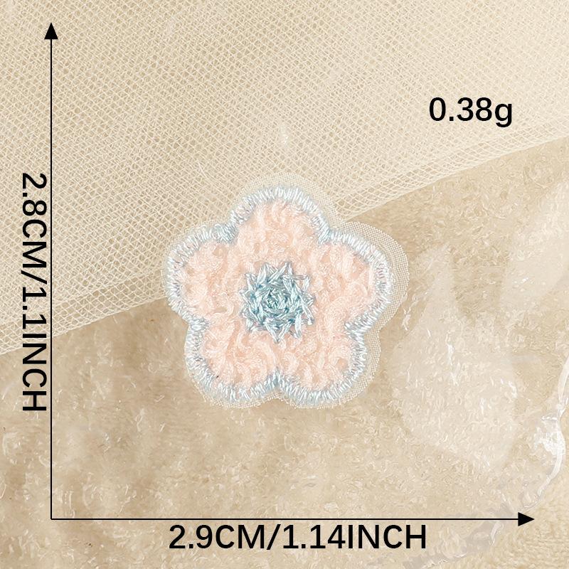 Computer Embroidery Label Jewelry Accessories Embroidery Love Strawberry Clothing Accessories Patch Sticker Handmade Diy Cloth Label Cloth Sticker