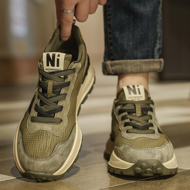 Men's Shoes Winter Breathable 2024 New Autumn Breathable Casual Sports Forrest Gump Shoes Men's Running Versatile Dad Shoes