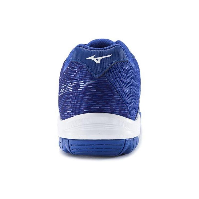 Mizuno Gate Sky Plus Unisex Low-Top Badminton Shoes Cushioning Anti-Slip Wear-Resistant Breathable Blue White 71GA204001
