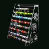 Eleganter klarer Acryl-Perlenhalter Professioneller Acryl-Ständer für lose Perlen Regale für Handwerker und Juweliere