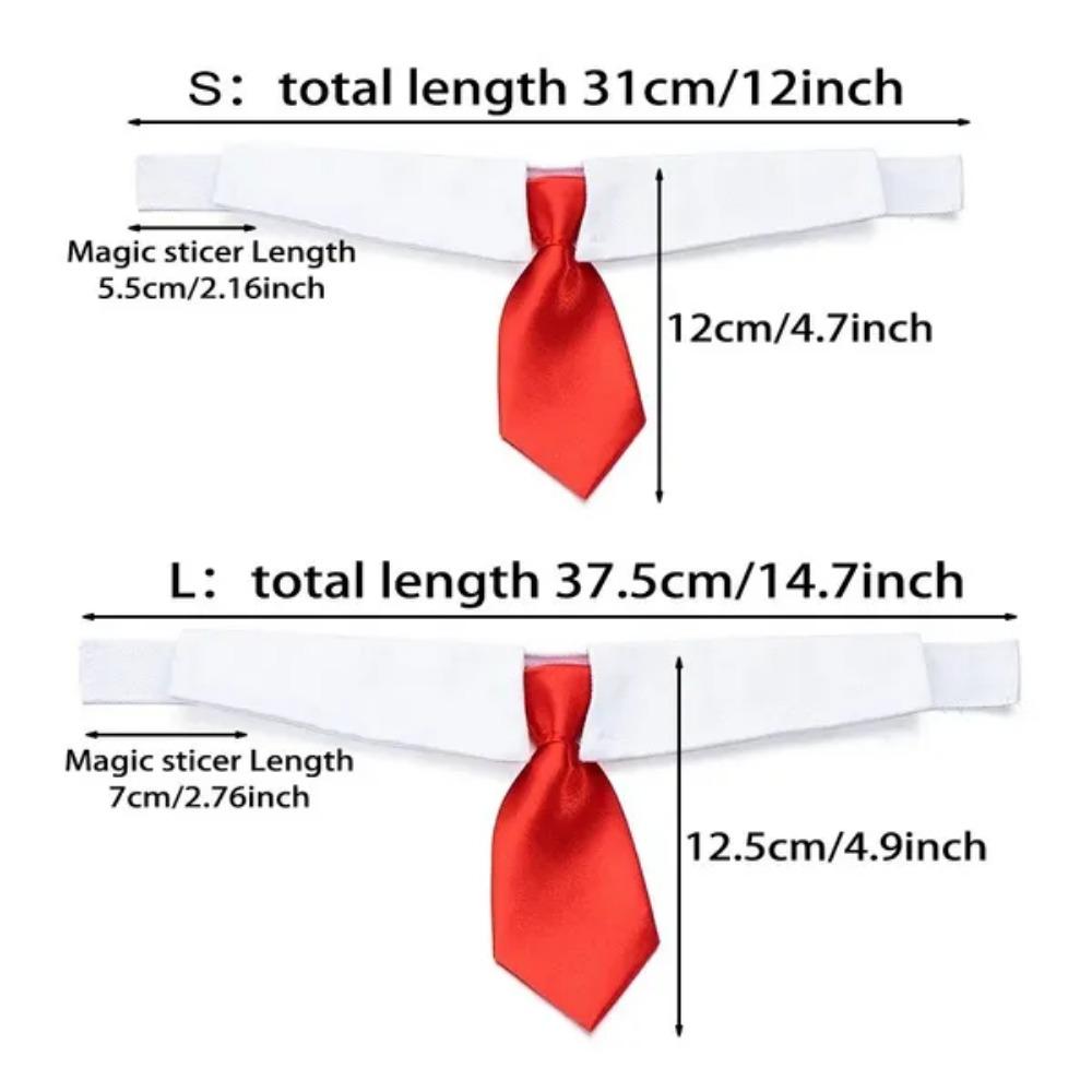Adjustable Pet Bow Tie Necktie Formal Dog Collar for Small Dogs and Cats Puppy Grooming Ties