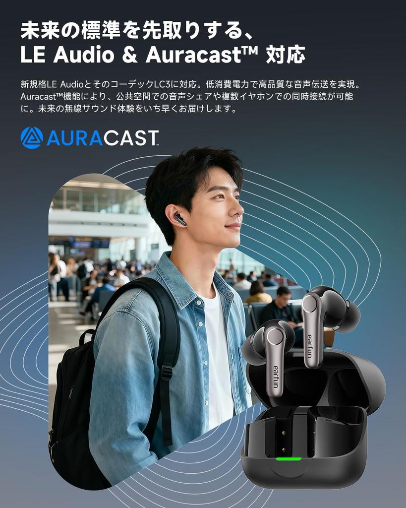 2026 Gold Award Best Value Award EarFun Air Pro Wireless Earbuds with Bluetooth Hybrid Dual Smallest BA QCC3091 aptX Snapdragon and 54 Hours of AI and