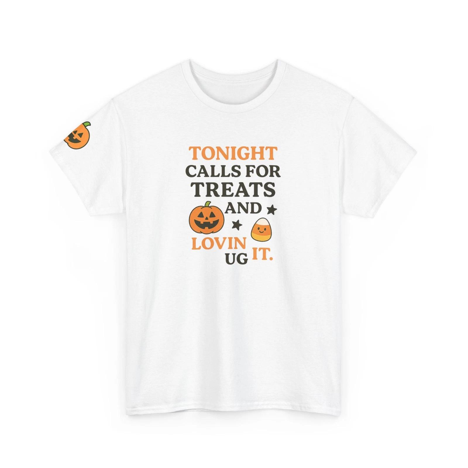 Treats Halloween T-Shirt | Pumpkin Jack-o -Lantern | Tees.By.Natalie 2XL