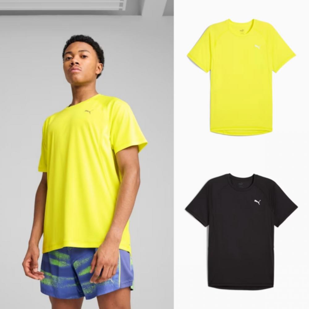 

Puma Мужская функциональная футболка Run Velocity 527238 lemon (39)/M