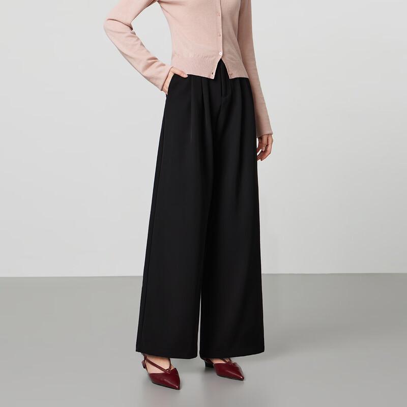 FivePlus Women's Pleated Straight Leg Trousers