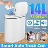 14L Electronic Automatic Bathroom Waste Garbage Bin Household Toilet Waterproof Narrow Seam Sensor Bin New Smart Sensor Trash Can