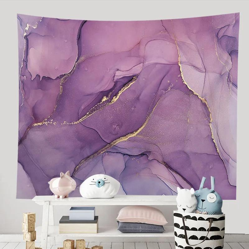 

Горячее тиснение Цветопередача Настенная ткань Домашнее настенное украшение Гобелен Спальня Гостиная Гобелен 100x75cm