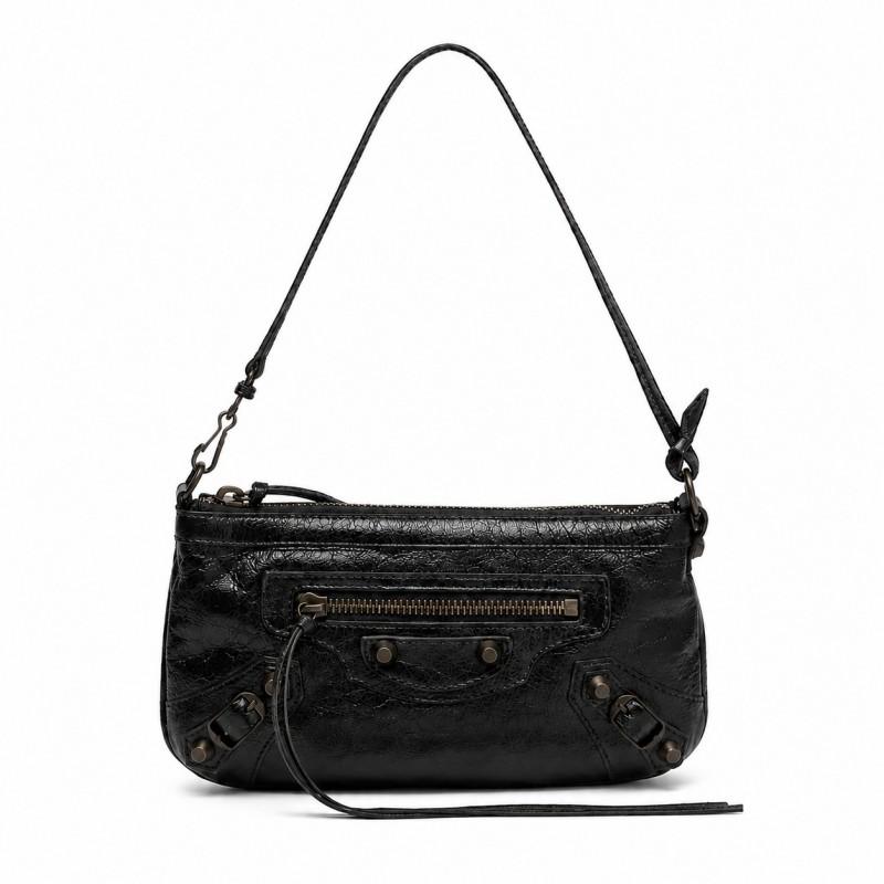 Retro Rivet Tassel Mini Shoulder Bag
