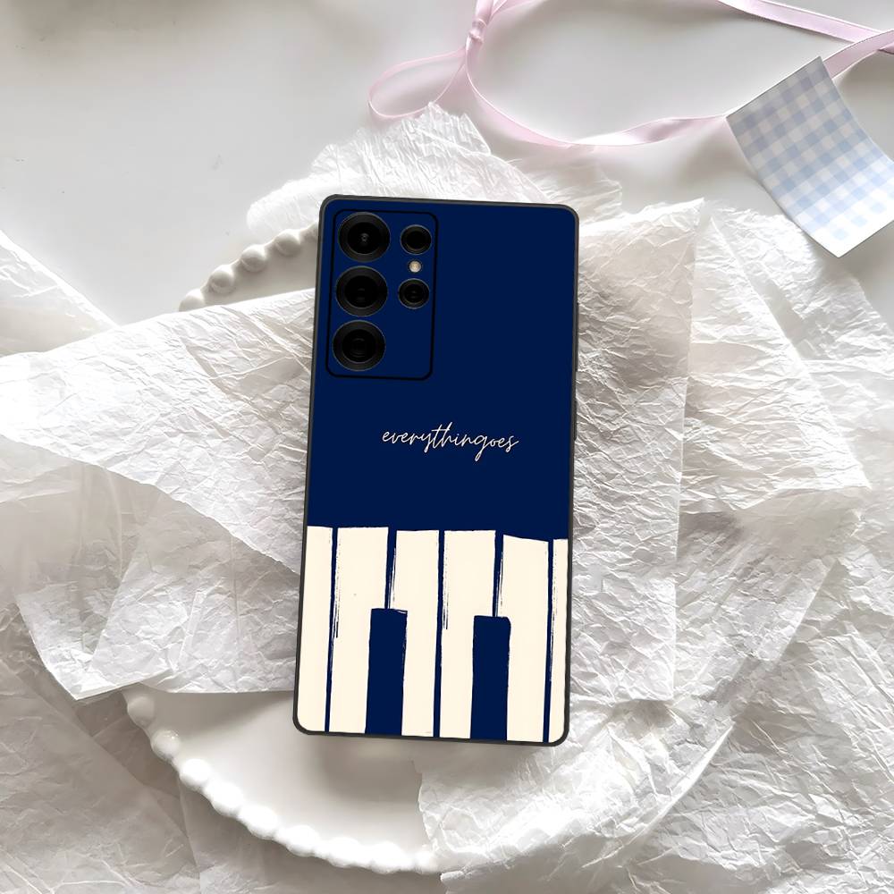 

Korean Ins Art Piano Key Notes Phone Case For Samsung S 24 Fe 25 Ultra Plus 20 Lite 21 30 22 23 24 22 Ultra 5G Fundas Samsung S23 ULTRA 5G